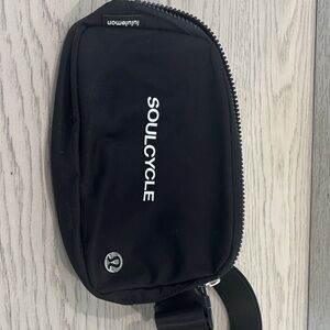 lululemon athletica Black Belt Bag Soulcycle